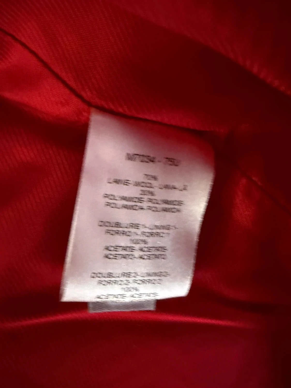 Abrigo mujer Caroll talla 42 súper estado – photo 7
